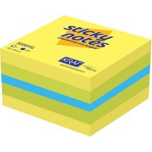 MSP 50X50 Yapışkanlı Not Kağıdı Küp 250YP Mixed 5050MX