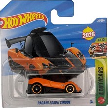 MSP Wheels Tekli Arabalar Paganı Zonda Cınque JJK75 Kısa Kart)