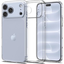 Ms iPhone 18 Pro Max / 17 Pro Max ile Uyumlu Şeffaf Kılıf Ultra Hybrid Crystal Clear - ACS10033