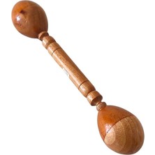MSP Ahşap Maracas Çift Taraflı 28 cm Uzak Doğu Müzik Aleti Marakas