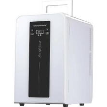 MSP & Hars 22 Lt Taşınabilir Soğutma ve Isıtma Buzdolabı, Dokunmatik LED Ekran, Derece Ayarlı, 12V/220V