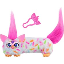 MSP Dj Furblets Berry-Cup-Cake Mini Elektronik Pelüş Oyuncak | Eğlenceli Uzatılabilir Ses Efektleri ve Müzikler | Furbish Konuşur | Beyaz ve Pembe