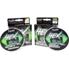 MSP Hex Braid X8 Moss Green Pe Ip Olta Misinası 150MT 0.14 mm