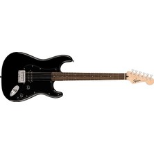 MSP Squier Sonic Stratocaster Ht H, Laurel Klavye, Siyah Pickguard, Siyah