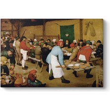Prime Pieter Brueghel - Köy Düğünü 90 x 60