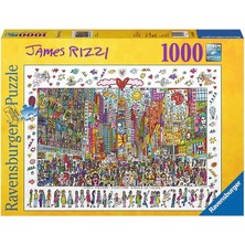 MSP 1000 Parça Puzzle James Rizzi-Times Square