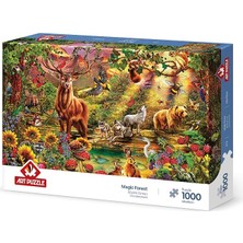 MSP Puzzle Büyülü Orman 1000 Parça Puzzle