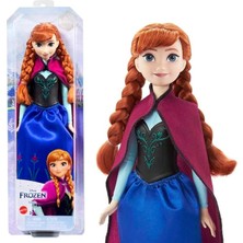 MSP Disney Karlar Ülkesi Anna Bebek Disney Karlar Ülkesi Anna Bebek ve Aksesuarlar, Filmden Esinlenen Oyuncak HLW49