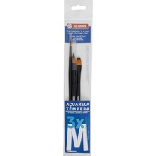 MSP Talens Art Creatıon 3'lü Suluboya Fırça Seti (Medıum)