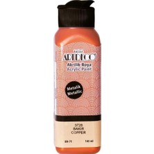 MSP Metalik Akrilik Boya 140ML, Bakır (3728)