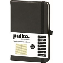 MSP Notebook Klasik, 196 Sayfa, Termo Suni Deri Kapak, Çizgili Not Defteri, 9X14CM, 036, Siyah