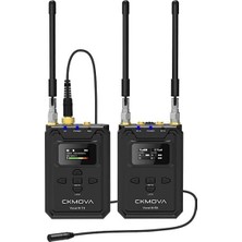 MSP Ckmova Vocal M V1 Profesyonel Uhf Çift Kanallı Kablosuz Mikrofon Verici ve Alıcı Seti