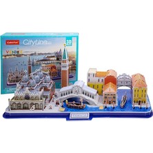 MSP 3D Puzzle CUB/MC269H City Line - Venedik - Italya
