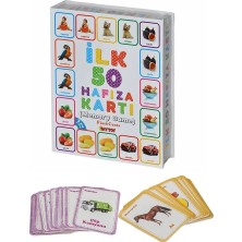 MSP Minik Bebeğimin Ilk 50 Hafıza Kartları Zeka Kartı Flash Kart Eğitici El Göz Koordinasyonu