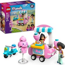 MSP Friends Pamuk Şeker Standı ve Scooter 42643-6 Yaş ve Üzeri Kız ve Erkek Çocukları Için Mini Bebek Içeren Yaratıcı Oyuncak Yapım Seti, Doğum Günü Hediyesi (110 Parça)