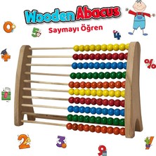 MSP Oyuncak Ahşap Abaküs