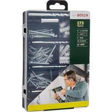 MSP Bosch 2607019511 Sabitleme Için Komple Set, 173 Adet, 4 Uç