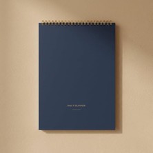 MSP Tanıtım | Paperto. Spiralli Tarihsiz Günlük Planlayıcı, A4 (21 × 29,7 Cm), 60 Yaprak, 110 gr Ivory Kağıt, Günlük Plan Defteri (Ingilizce)