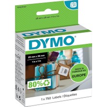 MSP S0929120, Lw Çok Amaçlı Kare Etiket, (25X25 Mm) 750 Etiket/paket