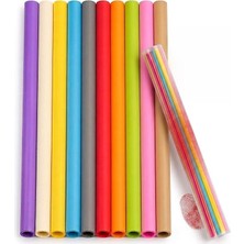 MSP Fon Kartonu 50X70 cm 10 Renk 1 Rulo Büyük Boy