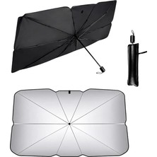 MSP Ön Cam Güneşlik Şemsiye Oto Araç Içi Cam Perdesi Güneş Koruma Perdesi 140X75CM Katlanabilir