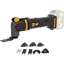 MSP DX41B 18VOLT Kömürsüz Profesyonel Çok Amaçlı Devir Ayarlı Raspalama+14 Adet Aksesuar (Akü Dahil Değildir)
