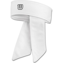 Dri Fit Head Tie Bandana Tenisçi Kafa Bandı Beyaz