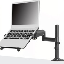 MSP Nb H100-FP Ergonomic Amortisörlü 10"-17" Profosyonel Laptop Standı