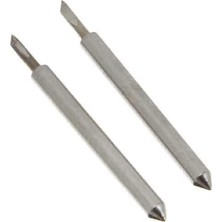 MSP 2007457 Fine-Point Yedek Bıçak Uçları Ince Uç (2 Ct), Metal, 2'li Paket
