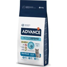 Advance Sterilised Kısırlaştırılmış Hindili Yetişkin Kedi Maması 15 kg