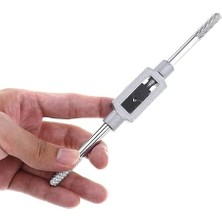 Kılavuz Kolu Sıkma Sökme Takma Tornacı Kelebek Kol M3 -M12 (1/2") Kılavuz Tutucu Pafta Adaptör