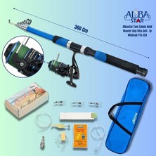 MSP Tam Takım Hobi Master Kıyı Olta Seti – Ip Misinalı – 360 cm - TTS120