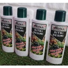 MSP Besini 4 Adet 225 ml Yeşil Yapraklı Bitkiler Için Sıvı Gübre Bitki Vitamini Benjamin Besini