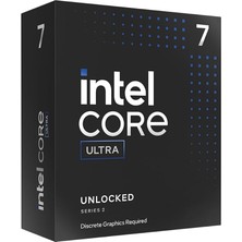 MSP Core™ Ultra 7 265KF 20 Çekirdekli Masaüstü Bilgisayar Işlemcisi (8 P-Cores + 12 E-Core) 5,5 Ghz'e Kadar