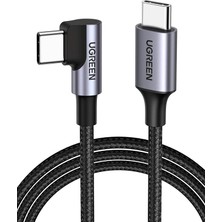 MSP 2.0 A, 60 W Usb-C & Usb-C, 90 Derece Şarj ve Data Kablosu, 1 Metre, ACBUGN50123A