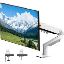MSP Bayou F80-XE Monitör Tutucu 17-30 Beyaz