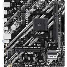 MSP Prime B550M-K Argb Amd B550 Soket Am4 Ddr4 4866 Mhz Matx Gaming (Oyuncu) Anakart