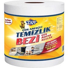 MSP Kopar Kuru Temizlik Bezi 200 Yaprak – Süper Emici Yapısıyla Çok Amaçlı Suya Dayanıklı Yeni Nesil Rulo Form