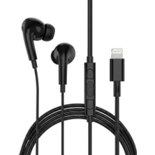 MSP Mikrofonlu Kablolu Kulaklık – Lightning Bağlantılı iPhone & iPad Uyumlu Stereo Kulakiçi Kulaklık