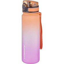 MSP Fiftyfifty 500ML Çift Renk Softtouch Ff Collection Tritan Su Matarası Turuncu-Mor