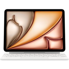 MSP 11 Inç iPad Air (M3) Için Magic Keyboard Kılıf, Harika Yazma Deneyimi, Yerleşik Trackpad, Türkçe Q Klavye - Beyaz ​​​​​​​