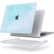 MSP MacBook Air 13.6 Inç Kılıf Uyumlu M2 M3 M4 M5 Sert Koruyucu Hard Case A2681 A3113 A3240 A3449 Darbe ve Çizilme Koruma Açık Yeşil