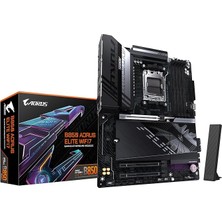 MSP B850 Aorus Elıte Wıfı7 Am5 Ddr5 7600MHZ(OC) Pcıe 5.0 Çift M.2 Wifi 7 2.5gbe Lan Atx Anakart