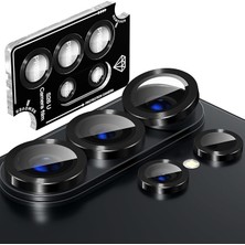 MSP Samsung Galaxy S26 Ultra Için Kolay Kurulum Aparatlı Kamera Lens Koruyucu 9h Temperli Cam Hd Görüntü Darbelere Karşı S26 Ultra Koruyucu Alüminyum Alaşım Çerçeve S26 Ultra Kamera Koruma (Siyah)
