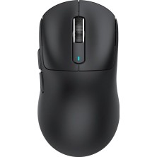 MSP Shark X3 Pro 4k/8khz Kablosuz Gaming Mouse – 49G Ultra Hafif Fare, Pixart PAW3395 Sensör, 26000 Dpı, Bt/2.4g/kablolu Üçlü Mod, 200 Saat Pil Ömrü, Profesyonel Oyun Faresi – Black