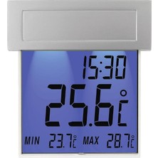 MSP Dostmann Vision Solar Dijital Pencere Termometresi, 30.1035, Dış Sıcaklıklı Büyük Ekran, U 122 x G 28 x Y 131 mm
