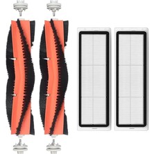 MSP Vacuum Mop 2 Ultra Xiaomi Uyumlu Yedek Ana Fırça Nane Hepa Filtre-4 Parça, Robotyedek, RENK24