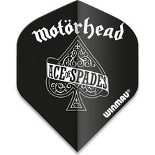 MSP Rock Legends Motorhead Ace Of Spades Rhino Ekstra Kalın Dart Kanatları - Paket Başına 1 Set (Toplam 3 Uçuş)