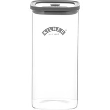 MSP Borosilikat Cam Kapaklı Saklama Kabı, 1,5 L, Hava Geçirmez, Vakumlu Mühürlü, Bulaşık Makinesinde Yıkanabilir, Bpa Içermez, 10,4 x 10,4 x 21,6 cm