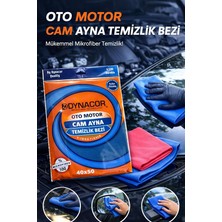 MSP Iz Bırakmaz Mikrofiber Cam-Ayna Yüzey Bezi 40X50 cm
